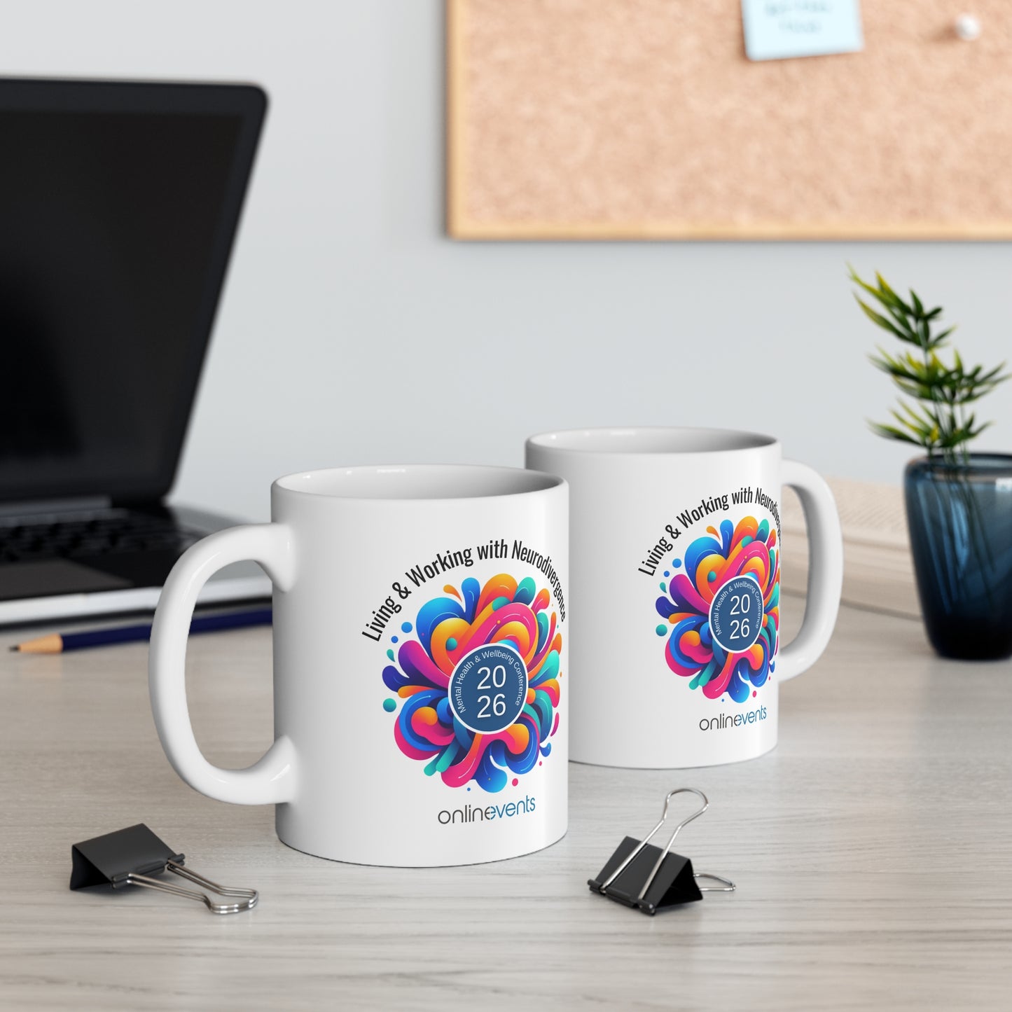 NEW Living & Working with Neurodivergence 2026 Mug – Free UK Delivery