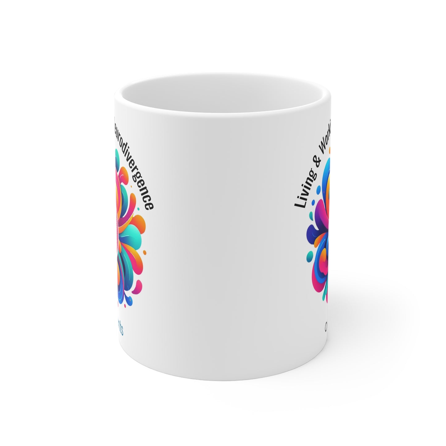 Living & Working with Neurodivergence Conference Mug - 50% off at cart