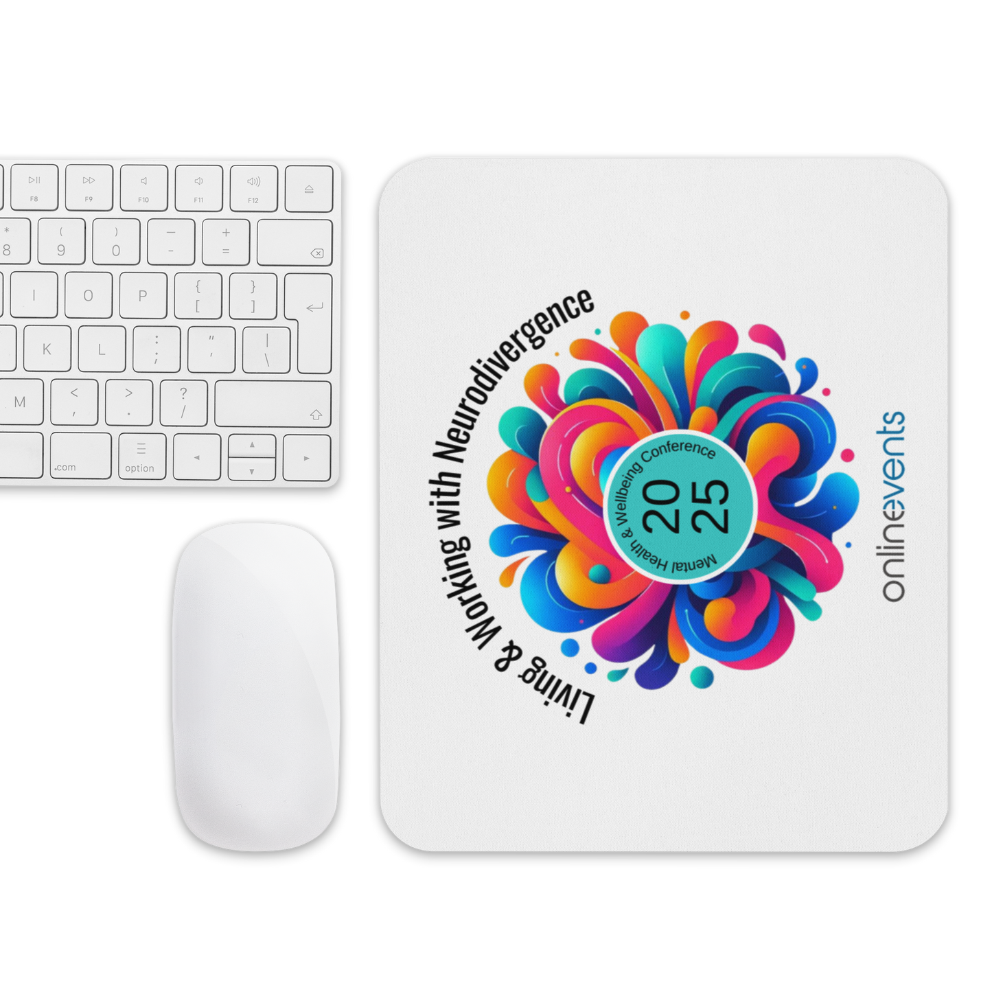 Living & Working with Neurodivergence 2025 - Mouse Mat