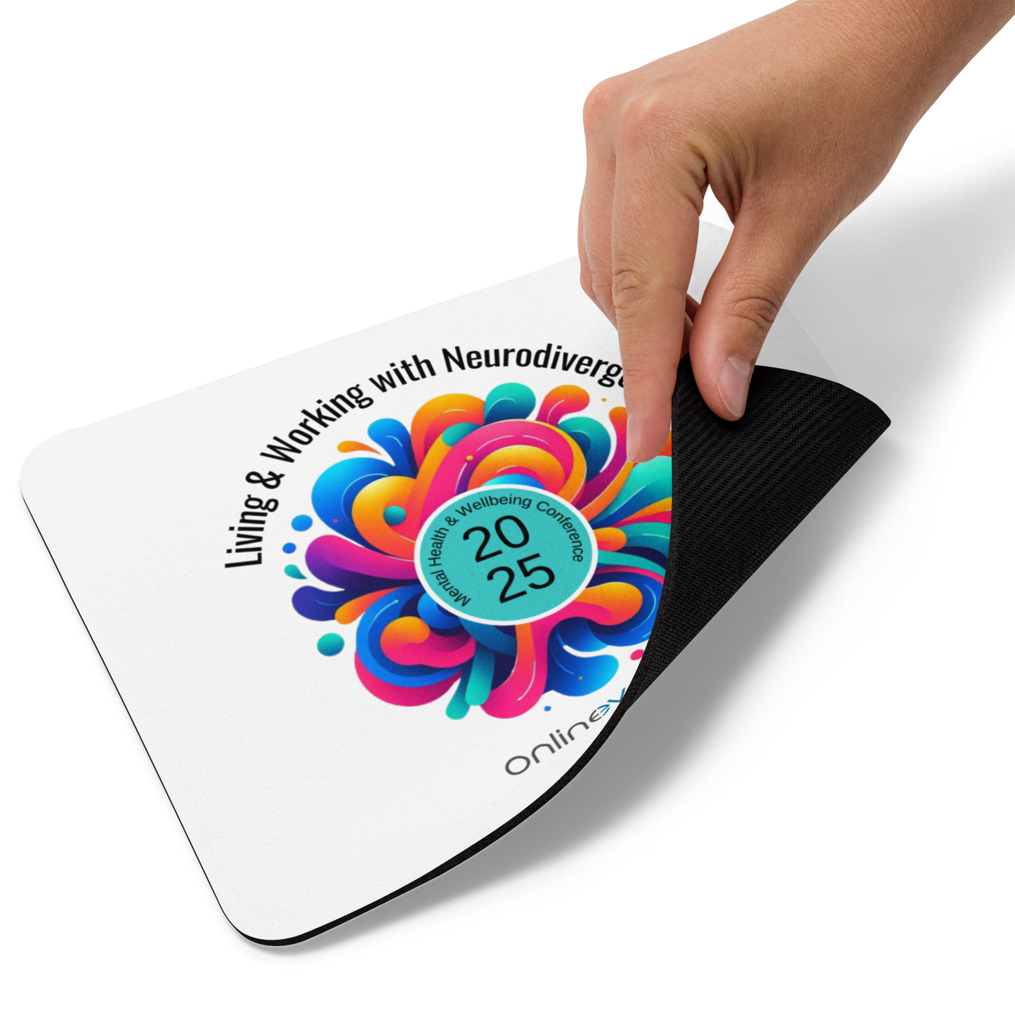 Living & Working with Neurodivergence 2025 - Mouse Mat